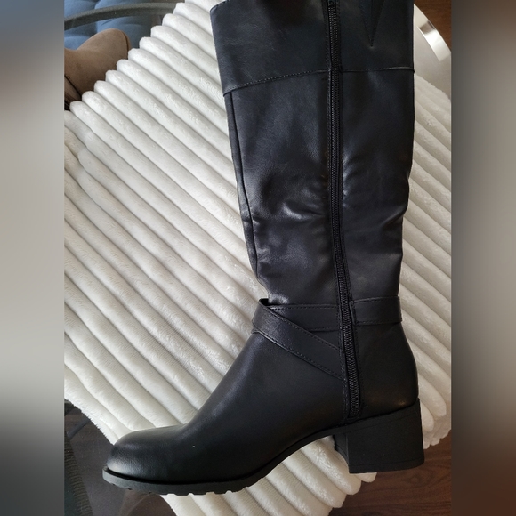 Style & Co. Black Riding Boot - Picture 5 of 8